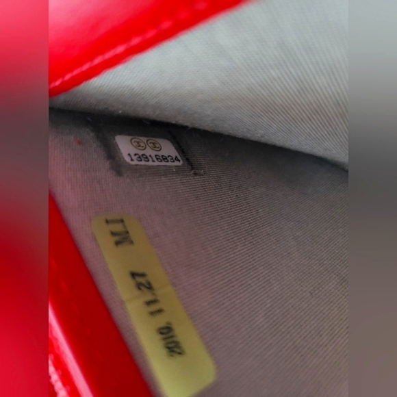 𝅺CHANEL Long Wallet Red Caviar Leather - Picture 15 of 16